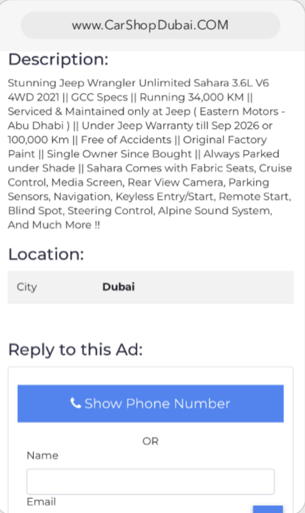 خطوات بيع سيارتك المستعملة على موقع كار شوب دبي