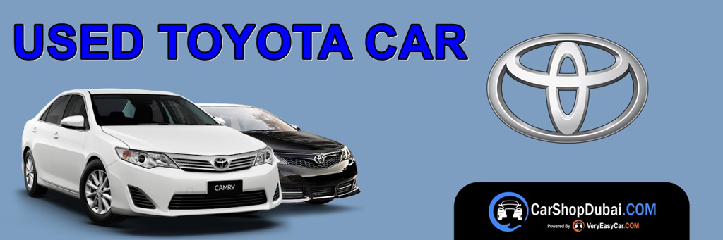 Used Toyota car for sale in Dubai, Abu Dhabi